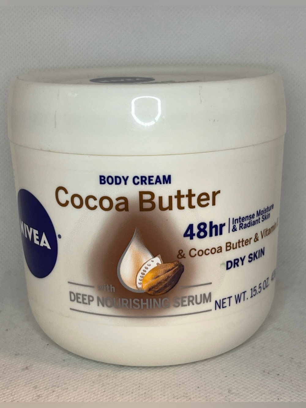 Nivea Body Cream Cocoa Butter 15.5 Oz